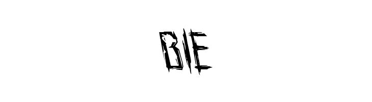 Horroroid Leftalic  Free Fonts Download