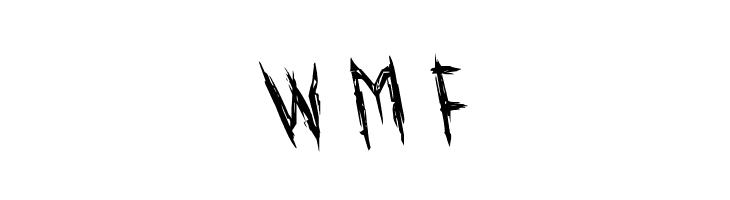 Horroroid Leftalic  Free Fonts Download
