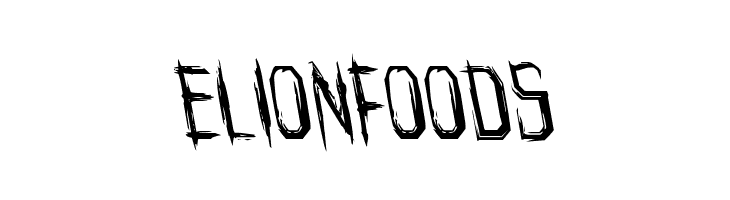 Horroroid Leftalic  Free Fonts Download