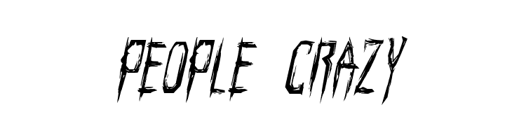 Horroroid Condensed Italic  Free Fonts Download