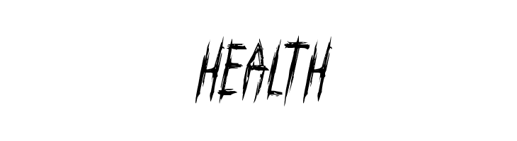 Horroroid Condensed Italic  Free Fonts Download