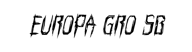 Horroroid Italic  Free Fonts Download