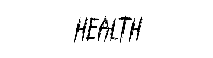 Horroroid Italic  Free Fonts Download