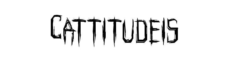 Horroroid Staggered  Free Fonts Download