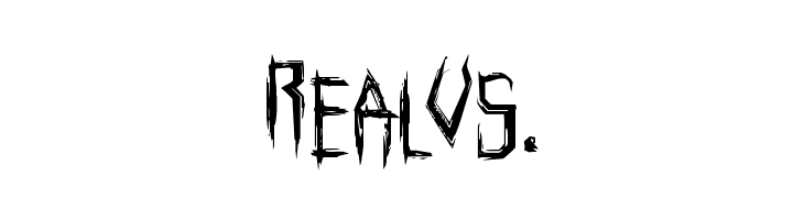 Horroroid Staggered  Free Fonts Download