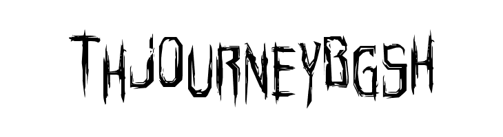 Horroroid Staggered  Free Fonts Download