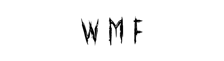 Horroroid Staggered  Free Fonts Download