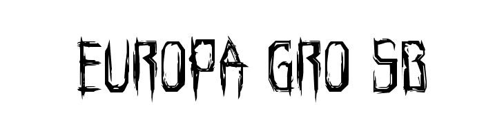 Horroroid Staggered  Free Fonts Download