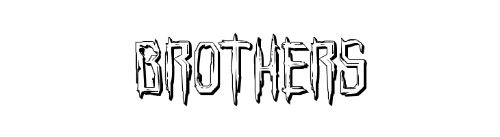 Horroroid 3D  Free Fonts Download