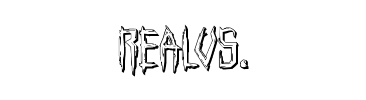 Horroroid 3D  Free Fonts Download