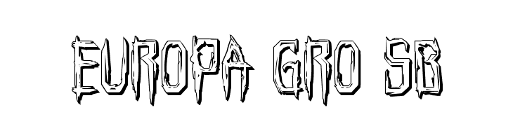 Horroroid 3D  Free Fonts Download