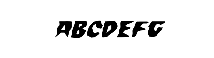 Count Suckula Expanded Italic  Free Fonts Download