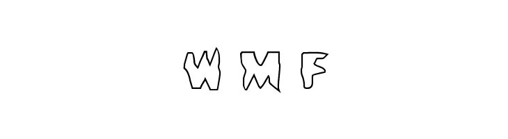 Count Suckula Outline  Free Fonts Download