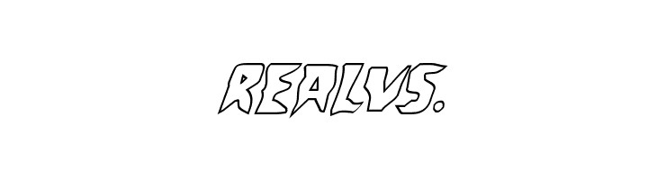 Count Suckula Outline Italic  Free Fonts Download