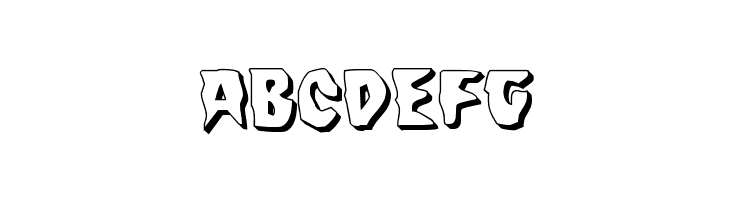 Count Suckula 3D  Free Fonts Download