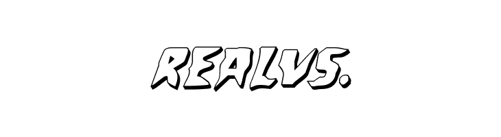 Count Suckula 3D Italic  Free Fonts Download