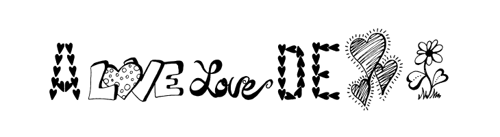 HAPPY VALENTINE'S DAY  Free Fonts Download