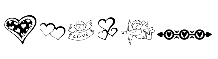 HAPPY VALENTINE'S DAY  Free Fonts Download