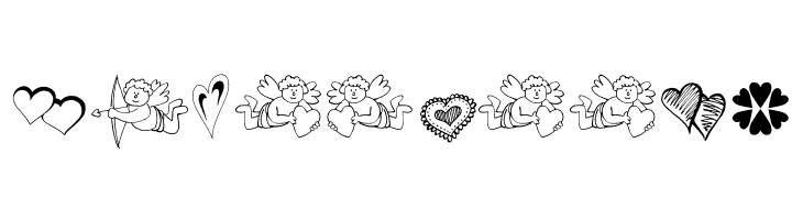 HAPPY VALENTINE'S DAY  Free Fonts Download