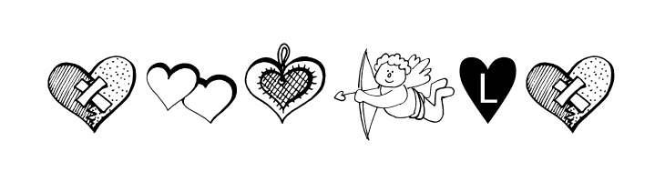 HAPPY VALENTINE'S DAY  Free Fonts Download