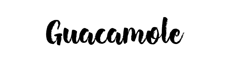 Guacamole Hensa-Regular Font
