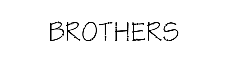 KR Star Letters  Free Fonts Download