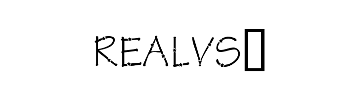 KR Star Letters  Free Fonts Download