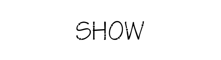 KR Star Letters  Free Fonts Download