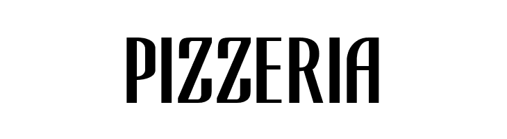 PIZZERIA Atvice Sans Font