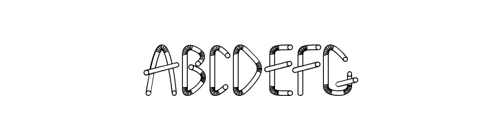 Straw Letters  Free Fonts Download