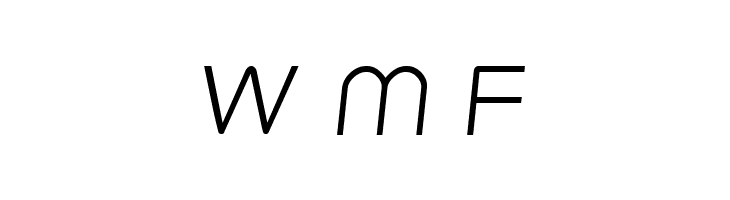 Parvoflavin Light Skew  Free Fonts Download