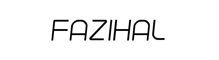 Parvoflavin Light Skew  Free Fonts Download