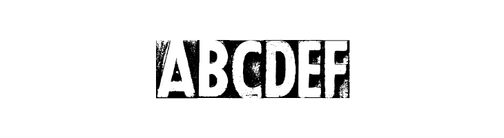 CF Letterpress Type PERSONAL Regular  Free Fonts Download