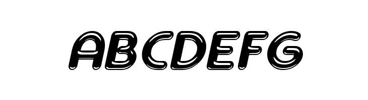 Ageta Chubby Demo Italic  Free Fonts Download