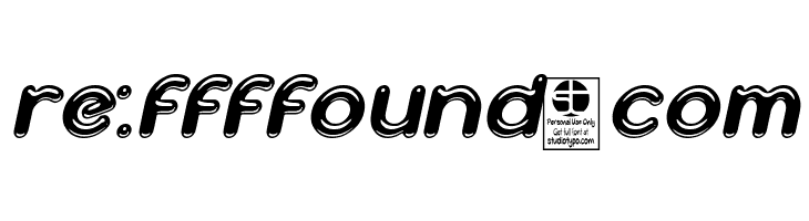 Ageta Chubby Demo Italic  Free Fonts Download