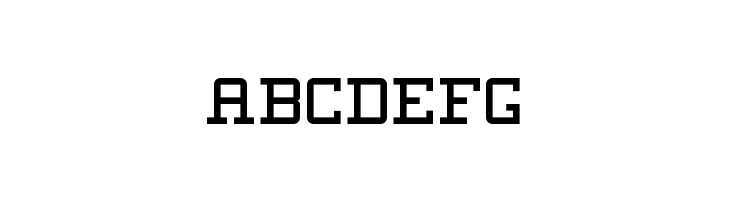 WLM Slab-Serif Regular  Free Fonts Download