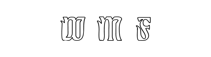 Pittoresk Hollow  Free Fonts Download