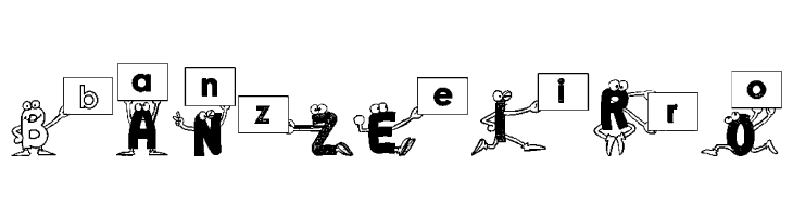 Funny Letters  Free Fonts Download