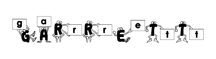 Funny Letters  Free Fonts Download