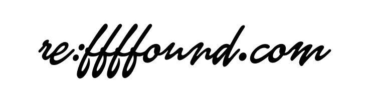 Finition PERSONAL USE ONLY  Free Fonts Download