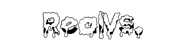 GooeyDrippySticky  Free Fonts Download