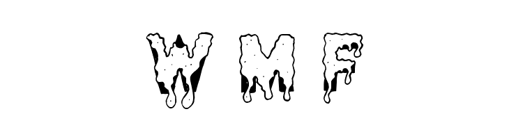 GooeyDrippySticky  Free Fonts Download