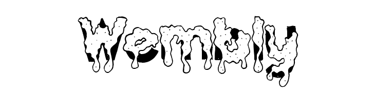 GooeyDrippySticky  Free Fonts Download