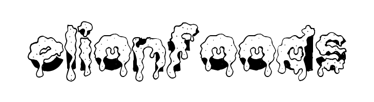 GooeyDrippySticky  Free Fonts Download