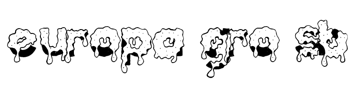 GooeyDrippySticky  Free Fonts Download