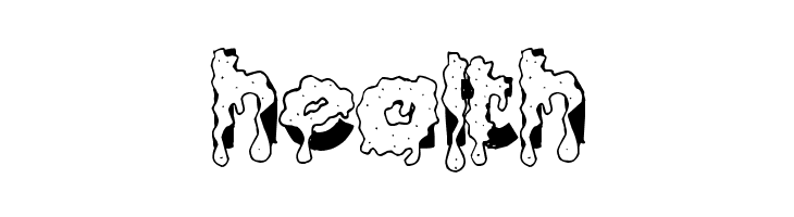GooeyDrippySticky  Free Fonts Download