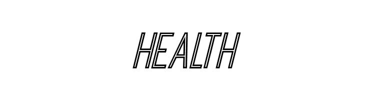 OstrichSansInline-Italic  Free Fonts Download