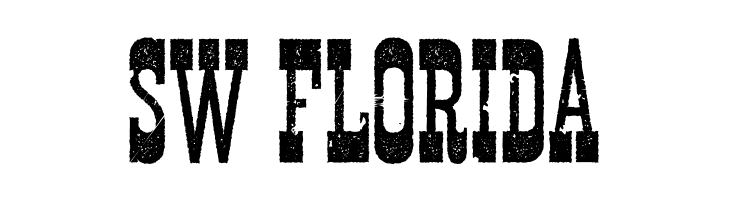 SW%2BFLORIDA Durango Western Eroded Font