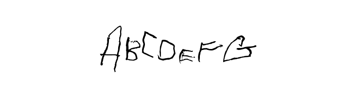 Tommy's First Alphabet  Free Fonts Download