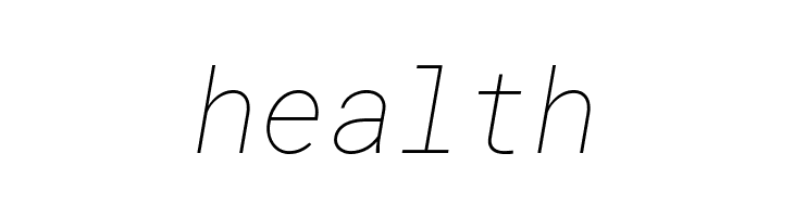 Roboto Mono Thin Italic  Free Fonts Download
